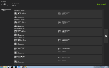 Magna Ccc Anzeige der Identifikationsdaten