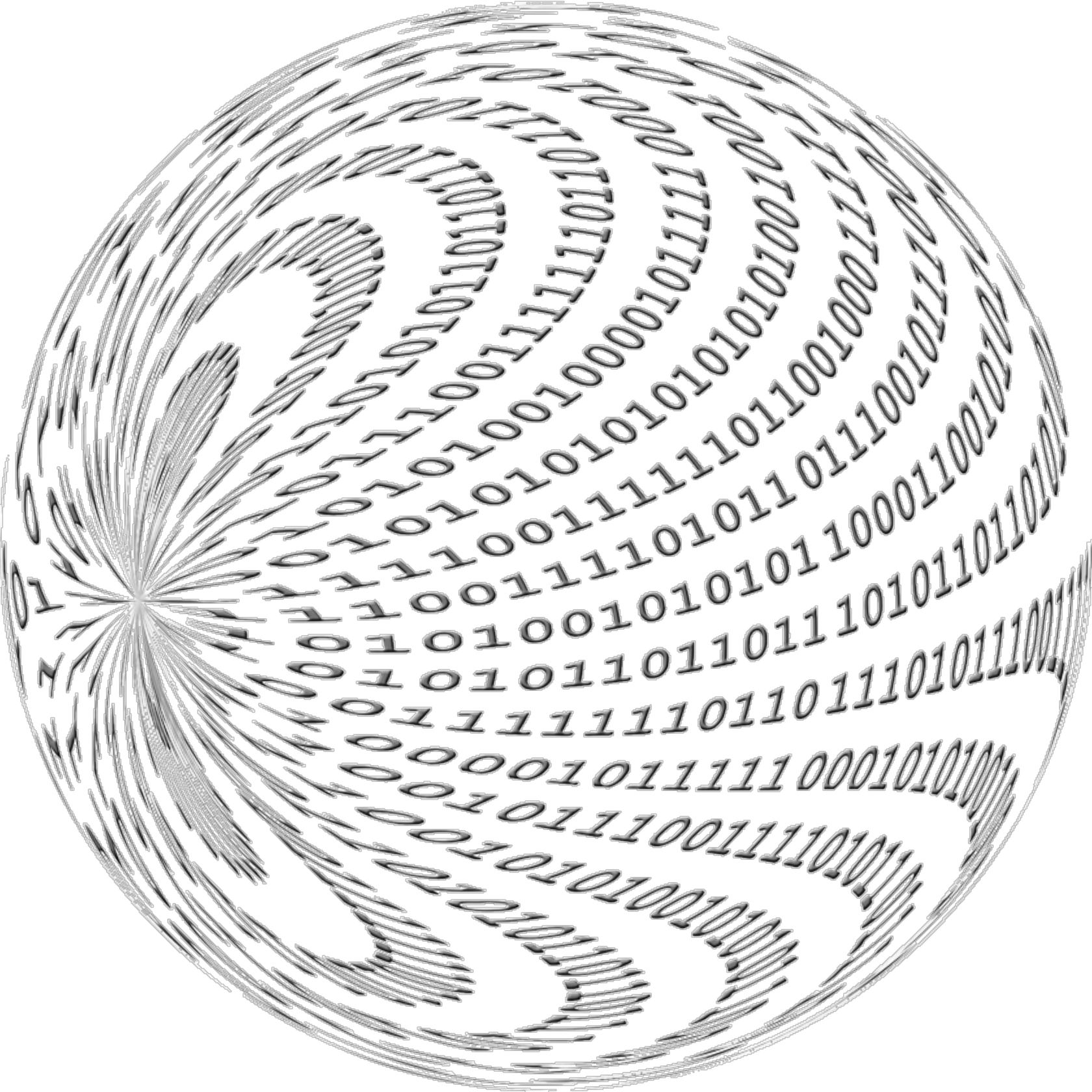 IT-Technologien Binärcode Visualisierung - Softwareentwicklung